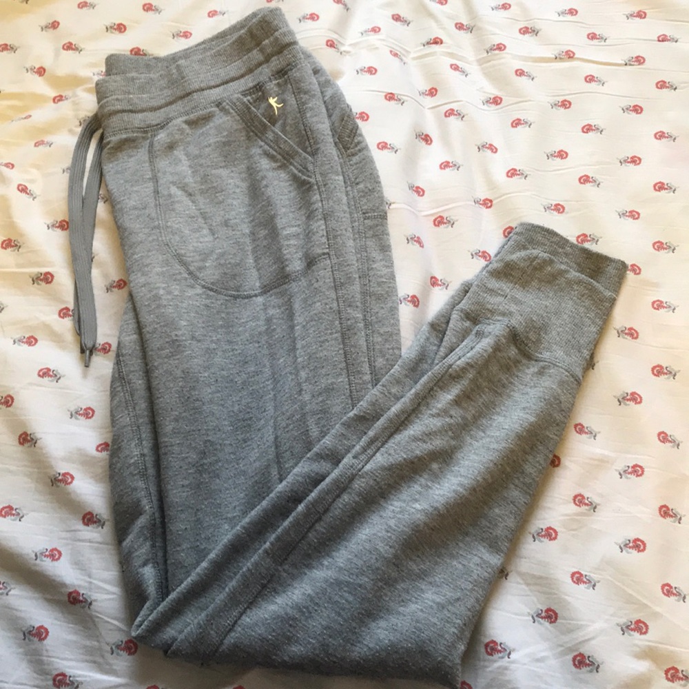 Grey sweatpants
